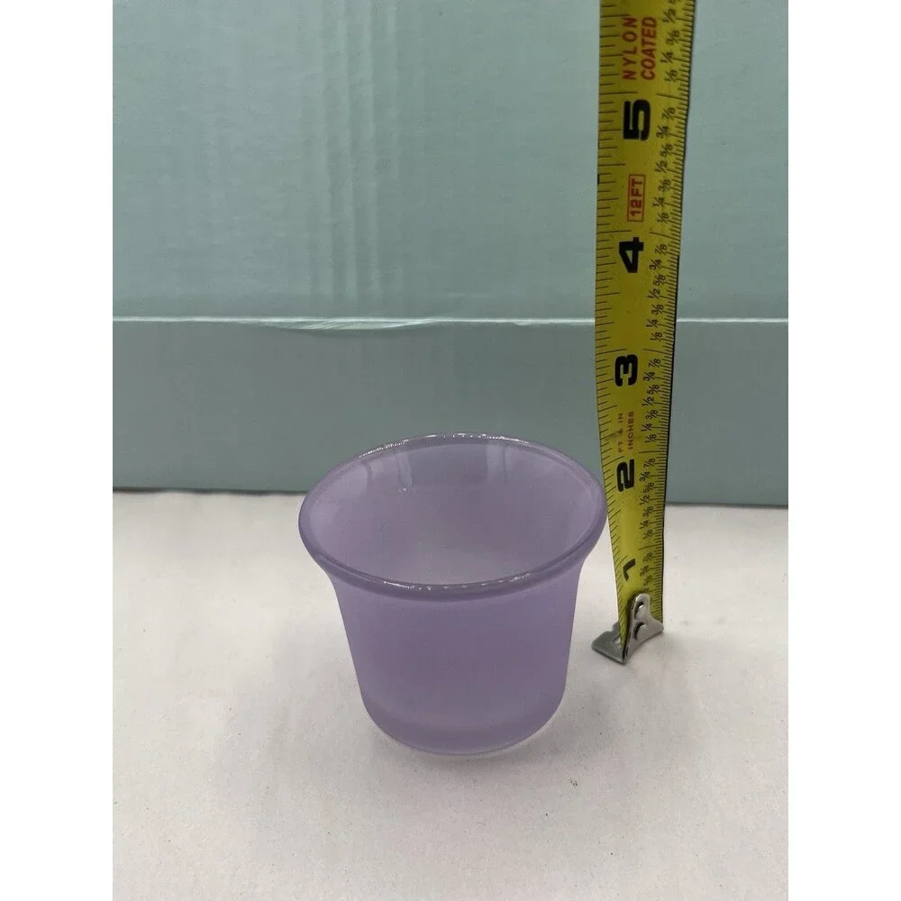PARTYLITE P7299 PASTELS, PINK, BLUE,PURPLE  (6) PORTAVOTIVAS CANDLE HOLDERS NEW - Picture 2 of 15